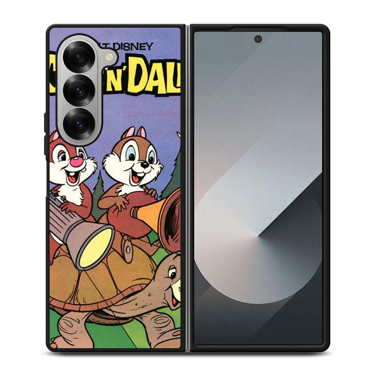 CHIP AND DALE DISNEY RETRO CARTOON Samsung Galaxy Z Fold 6 Case Cover