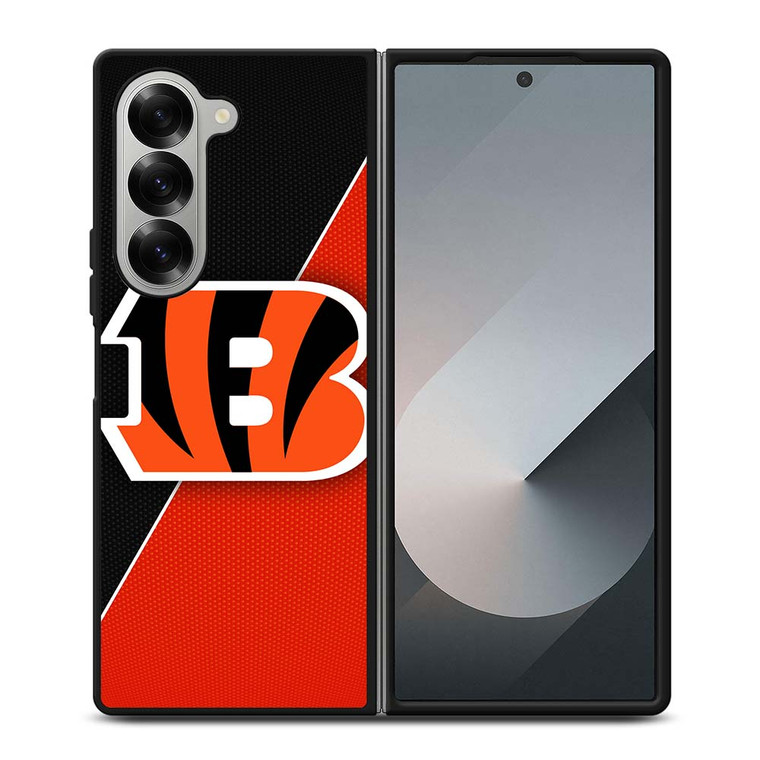 CINCINNATI BENGALS NFL FOOTBALL LOGO Samsung Galaxy Z Fold 6 Case Cover