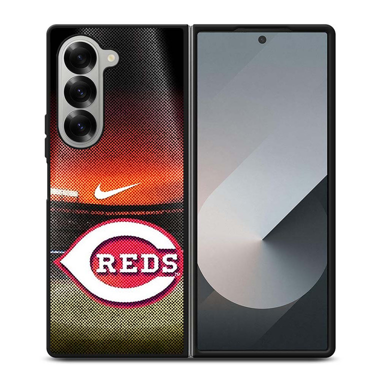CINCINNATI RED MLB BASEBALL LOGO Samsung Galaxy Z Fold 6 Case Cover