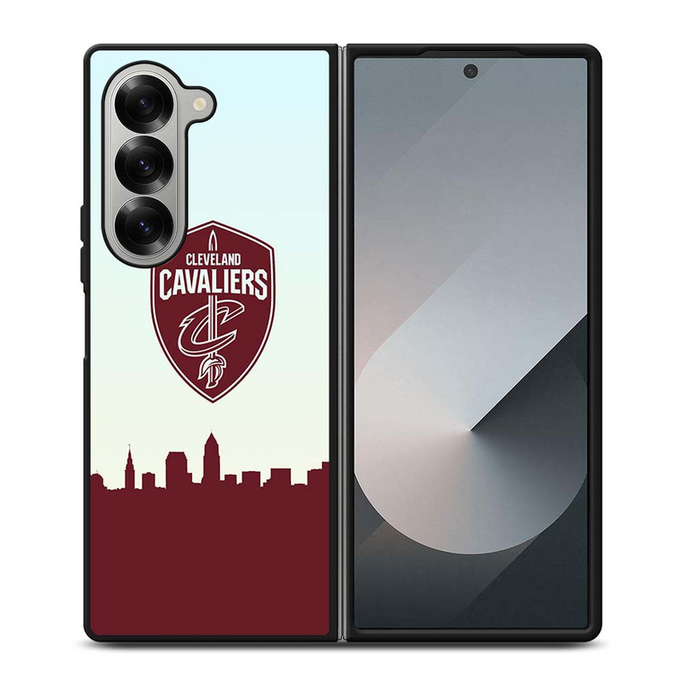 CLEVELAND CAVALIERS BASKETBALL NBA TEAM LOGO Samsung Galaxy Z Fold 6 Case Cover