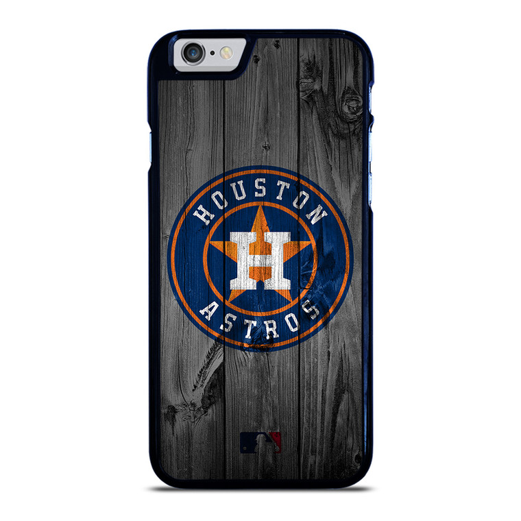 HOUSTON ASTROS BASEBALL MLB WOOD LOGO iPhone 6 / 6S Case Cover