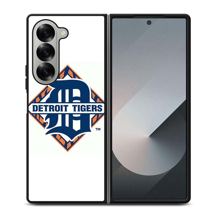 DETROIT TIGERS LOGO MLB BASEBALL TEAM EMBLEM Samsung Galaxy Z Fold 6 Case Cover
