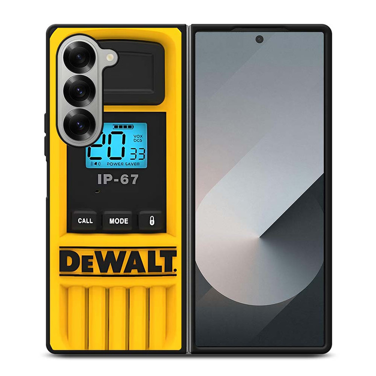 DEWALT TOOL LOGO HEAVY DUTY WALKIE TALKIE Samsung Galaxy Z Fold 6 Case Cover
