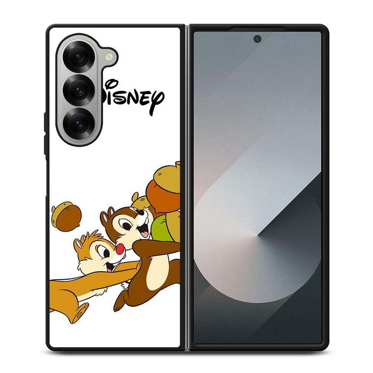DISNEY CHIP AND DALE CLASSIC CARTOON Samsung Galaxy Z Fold 6 Case Cover