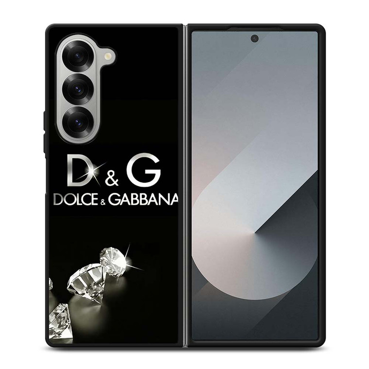 DOLCE AND GABBANA DIAMONDS Samsung Galaxy Z Fold 6 Case Cover
