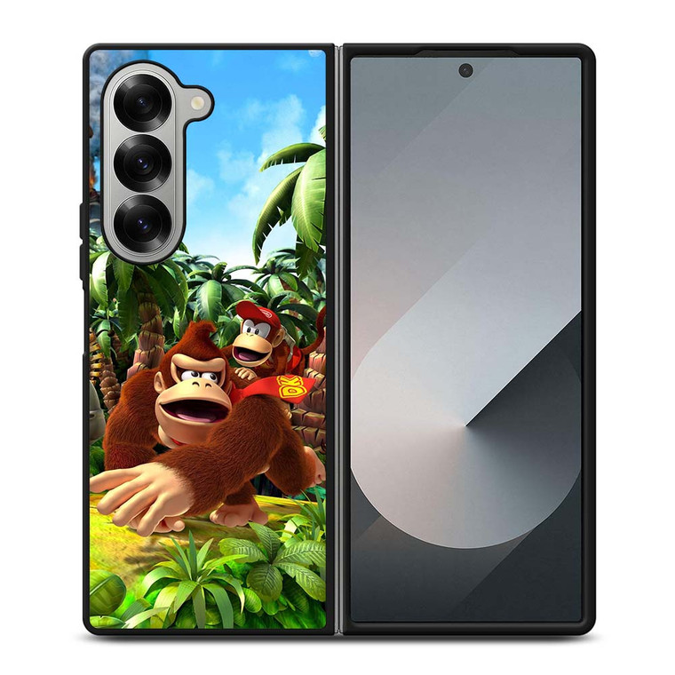 DONKEY KONG NINTENDO GAMES Samsung Galaxy Z Fold 6 Case Cover