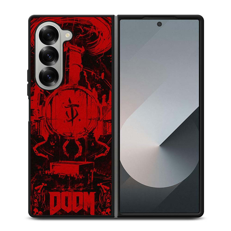 DOOM ETERNAL GAMES ART Samsung Galaxy Z Fold 6 Case Cover