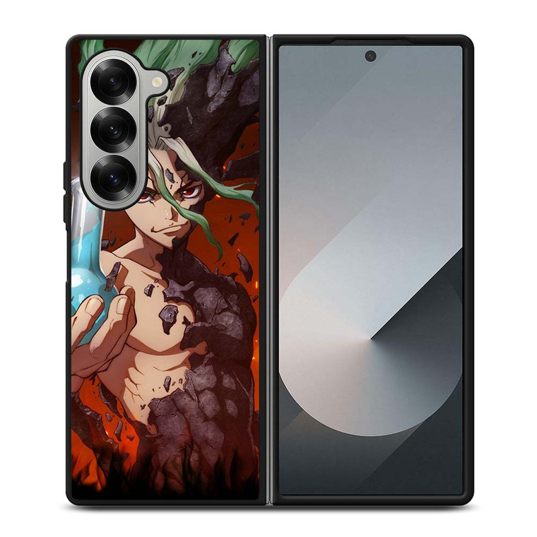 DR STONE ANIME 2 Samsung Galaxy Z Fold 6 Case Cover