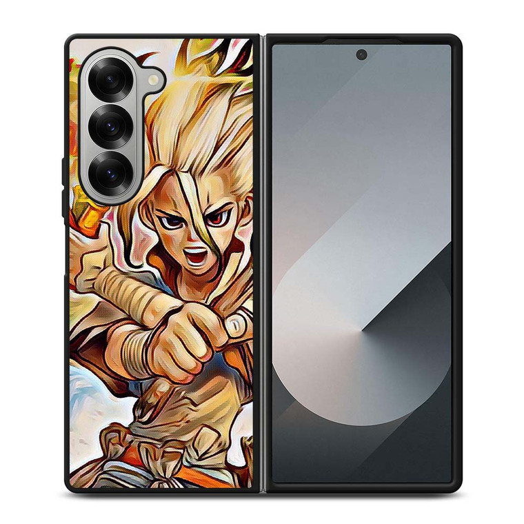 DR STONE ANIME ART Samsung Galaxy Z Fold 6 Case Cover