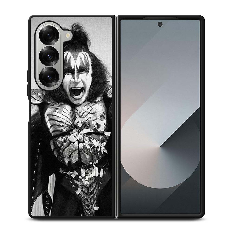 GENE SIMMONS KISS ROCK BAND Samsung Galaxy Z Fold 6 Case Cover