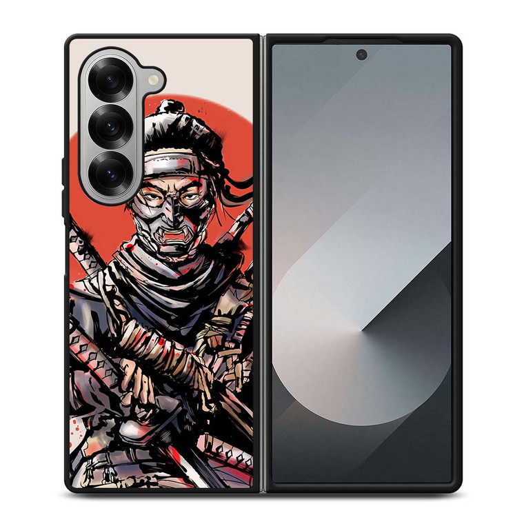 GHOST OF TSUSHIMA JIN SAKAI Samsung Galaxy Z Fold 6 Case Cover