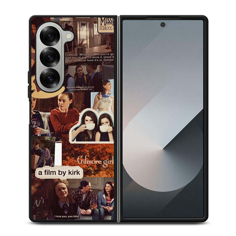 GILMORE GIRLS MOVIES CCOLLAGE Samsung Galaxy Z Fold 6 Case Cover