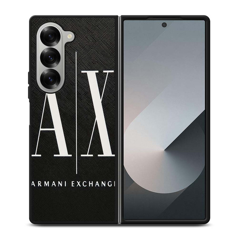 GIROGIO ARMANI LOGO EXCHANGE AX Samsung Galaxy Z Fold 6 Case Cover