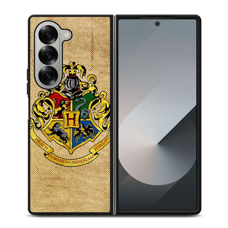 HOGWARTS WITCHCRAFT WIZARDRY HARRY POTTER LOGO Samsung Galaxy Z Fold 6 Case Cover