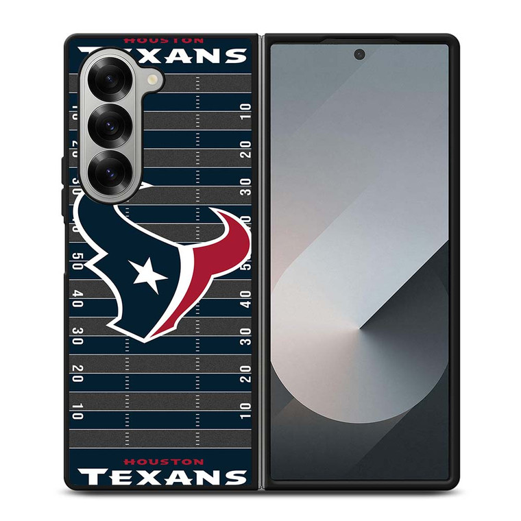 HOUSTON TEXANS FOOTBALL FIELD Samsung Galaxy Z Fold 6 Case Cover
