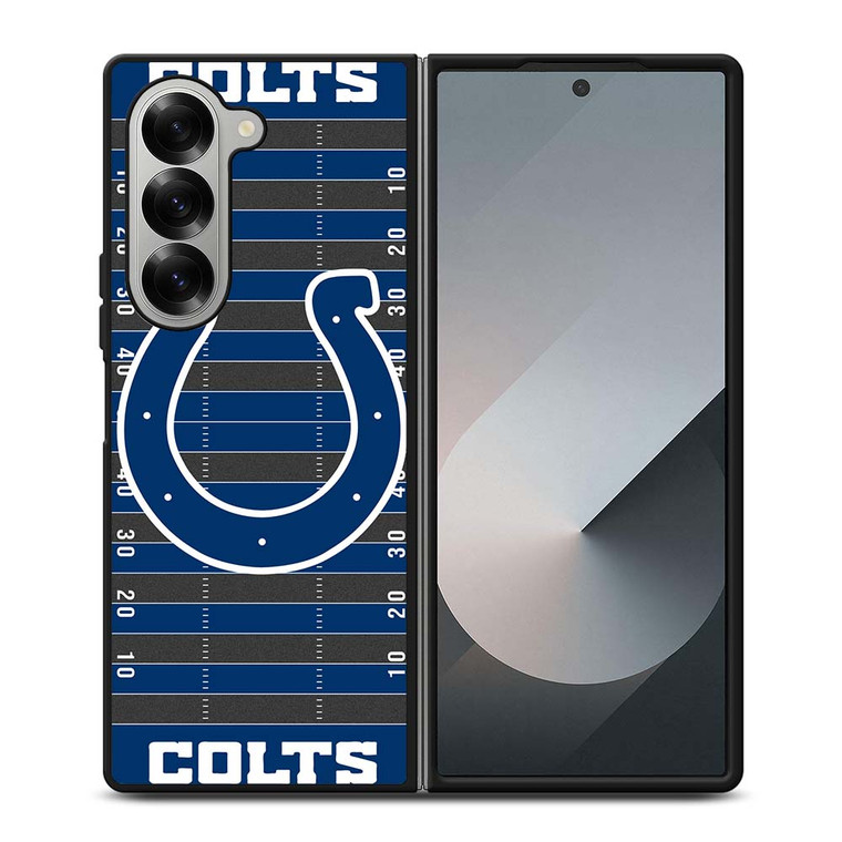 INDIANAPOLIS COLTS FOOTBALL FIELD Samsung Galaxy Z Fold 6 Case Cover