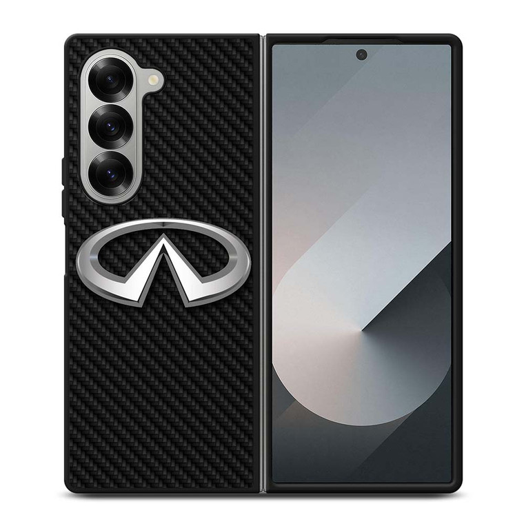 INFINITI MOTORS CARBON FIBER Samsung Galaxy Z Fold 6 Case Cover