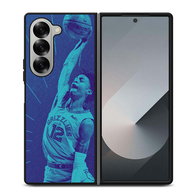 JA MORANT MEMPHIS GRIZZLIES DUNK 2 Samsung Galaxy Z Fold 6 Case Cover