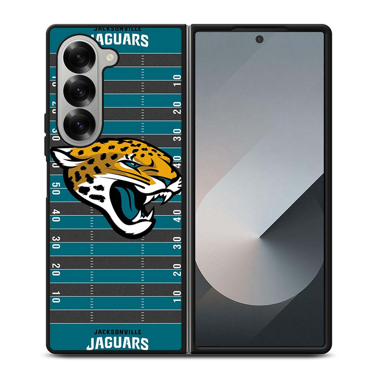 JACKSONVILLE JAGUARS FOOTBALL FIELD Samsung Galaxy Z Fold 6 Case Cover