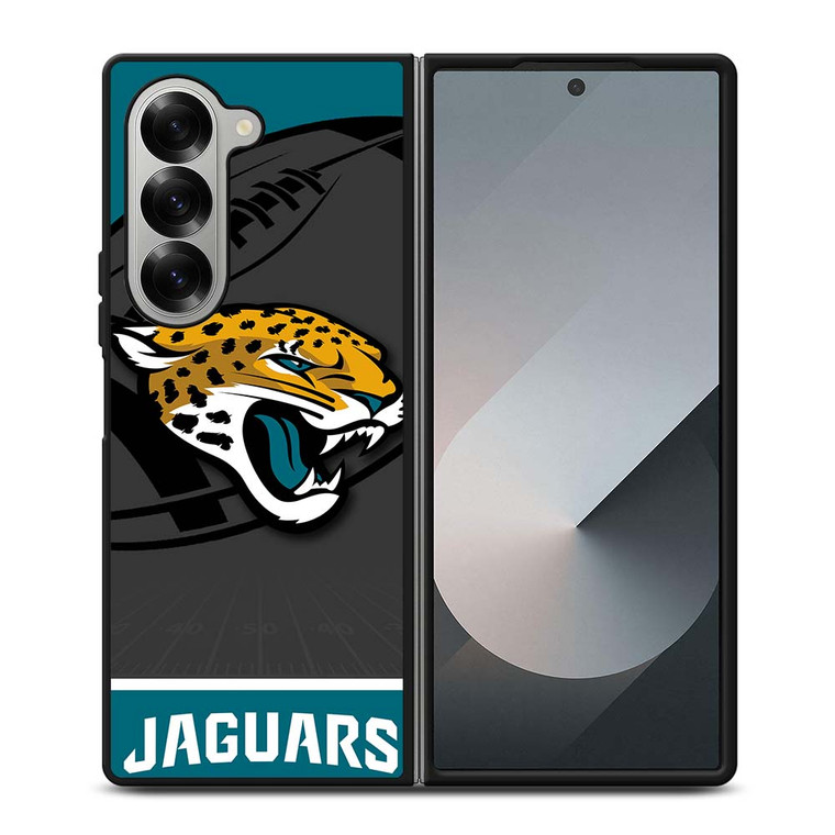 JACKSONVILLE JAGUARS NFL TEAM Samsung Galaxy Z Fold 6 Case Cover