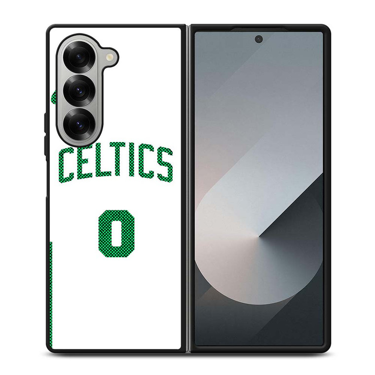 JAYSON TATUM BOSTON CELTICS NIKE NBA 2021-22 Samsung Galaxy Z Fold 6 Case Cover
