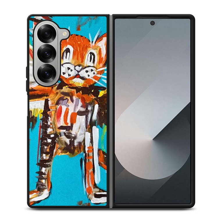 JEAN MICHEL BASQUIAT ART Samsung Galaxy Z Fold 6 Case Cover