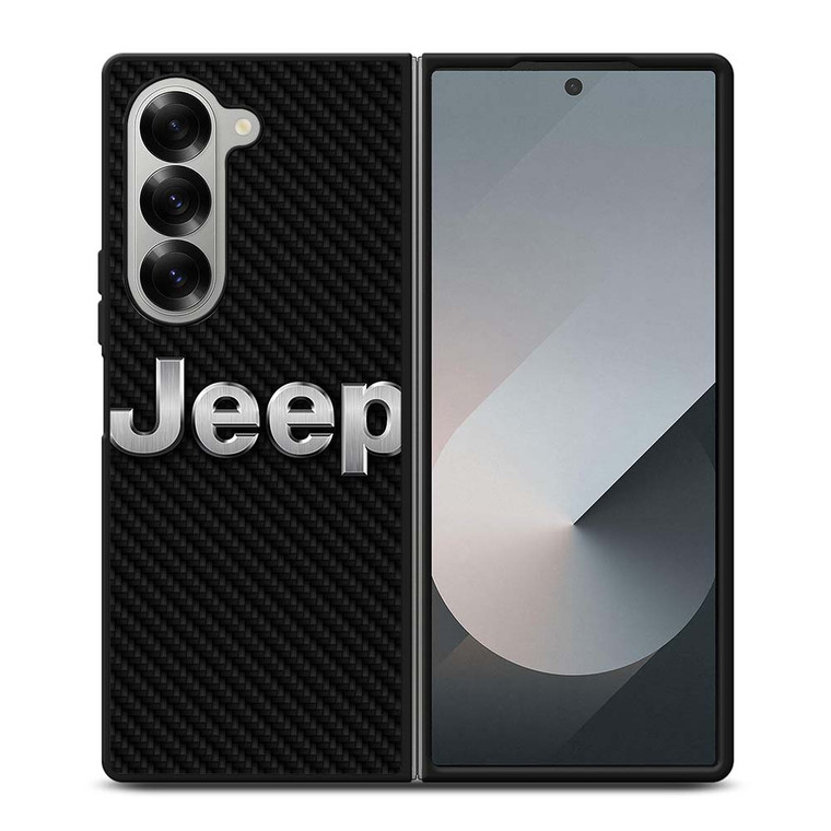 JEEP AUTOMOBILE CARBON FIBER Samsung Galaxy Z Fold 6 Case Cover