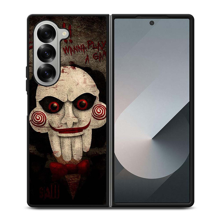 JIGSAW MOVIES I WANNA PLAY A GAME Samsung Galaxy Z Fold 6 Case Cover