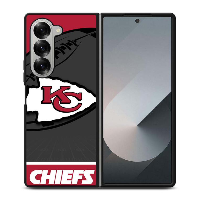 KANSAS CITY CHIEFS NFL TEAM Samsung Galaxy Z Fold 6 Case Cover