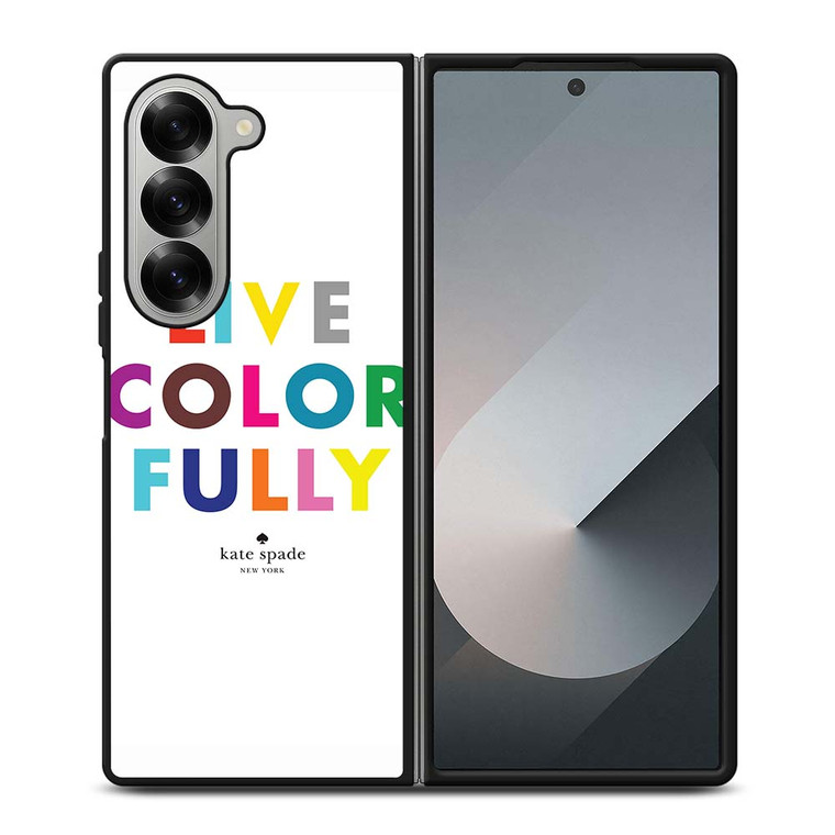 KATE SPADE LIVE COLOR FULLY Samsung Galaxy Z Fold 6 Case Cover