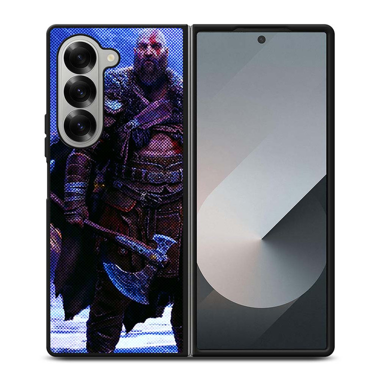 KRATOS GOD OF WAR RAGNAROK Samsung Galaxy Z Fold 6 Case Cover