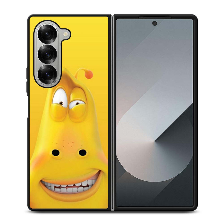 LARVA CARTOON YELLOW Samsung Galaxy Z Fold 6 Case Cover