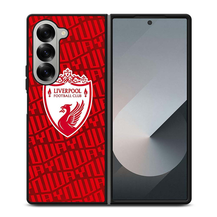 LIVERPOOL FC FOOTBALL CLUB YNWA LOGO Samsung Galaxy Z Fold 6 Case Cover