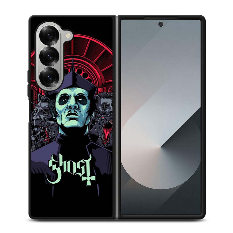 LOGO GHOST ROCK BAND ICON Samsung Galaxy Z Fold 6 Case Cover