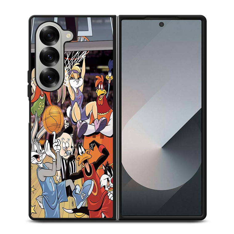 LOONEY TUNES CARTOON BASKETBALL Samsung Galaxy Z Fold 6 Case Cover