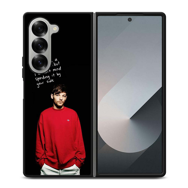 LOUIS TOMLINSON QUOTES Samsung Galaxy Z Fold 6 Case Cover