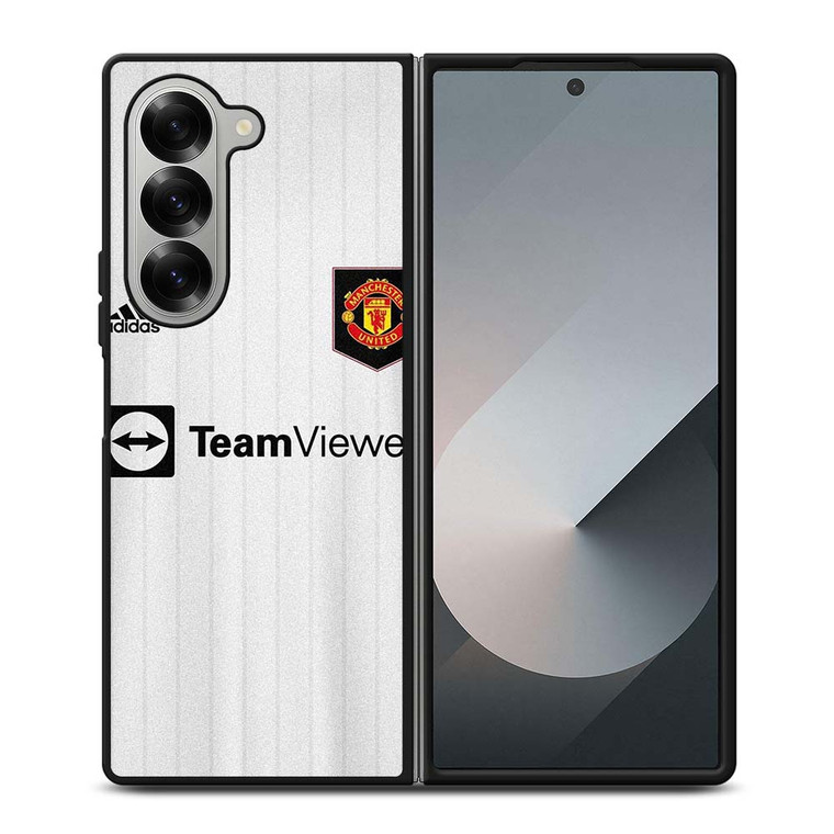 MANCHESTER UNITED 2023 AWAY JERSEY Samsung Galaxy Z Fold 6 Case Cover