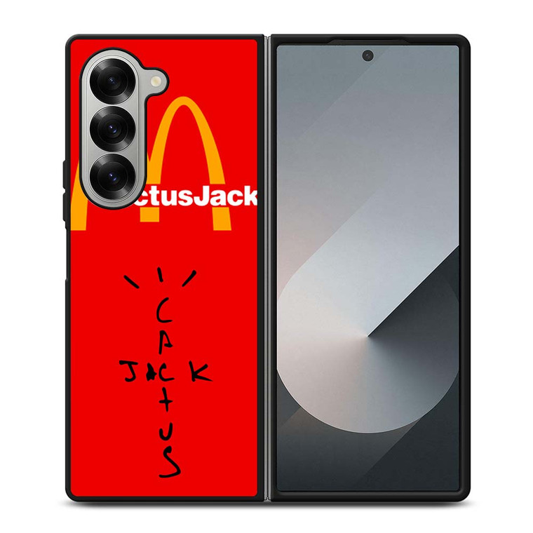 MCDONALD X TRAVIS SCOTT CACTUS JACK Samsung Galaxy Z Fold 6 Case Cover