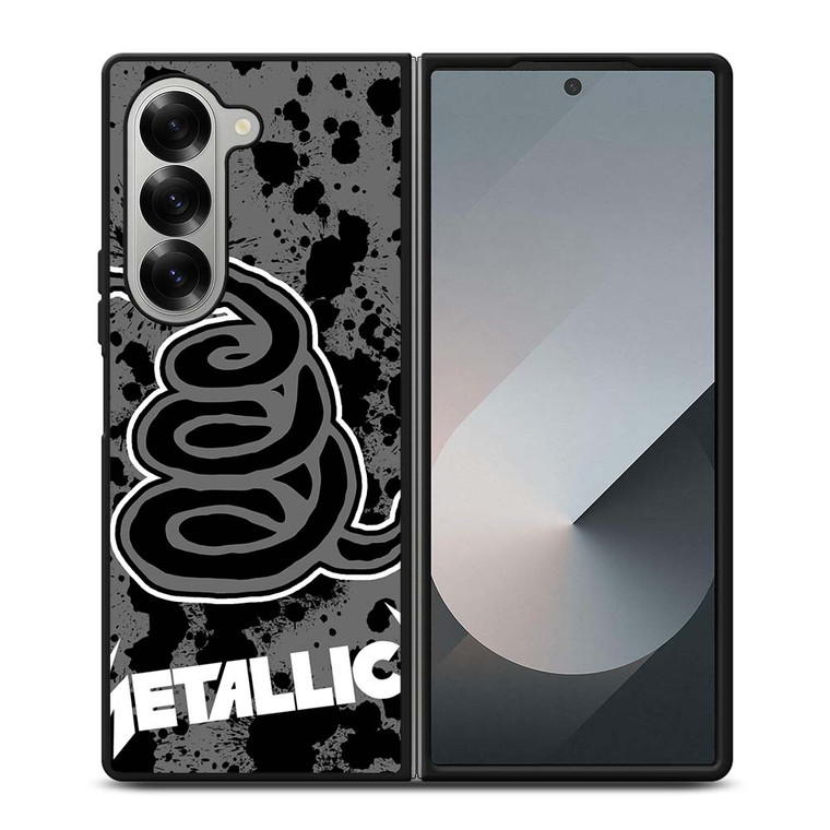 METALLICA BAND BLACK SNAKE Samsung Galaxy Z Fold 6 Case Cover