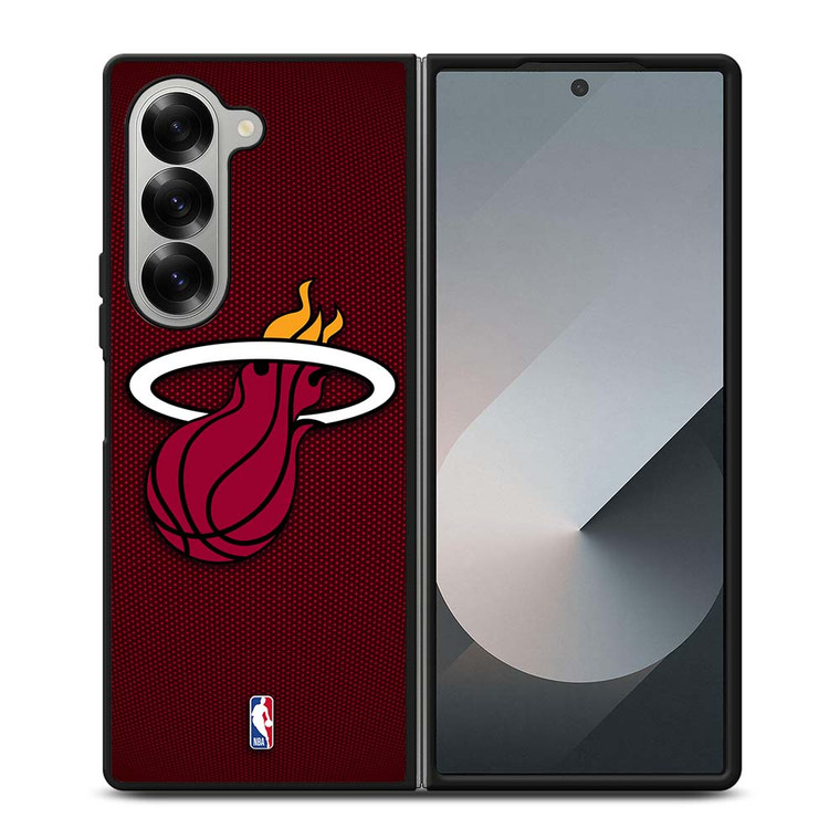 MIAMI HEAT NBA NIKE Samsung Galaxy Z Fold 6 Case Cover