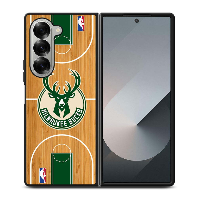 MILWAUKEE BUCKS NBA ARENA Samsung Galaxy Z Fold 6 Case Cover