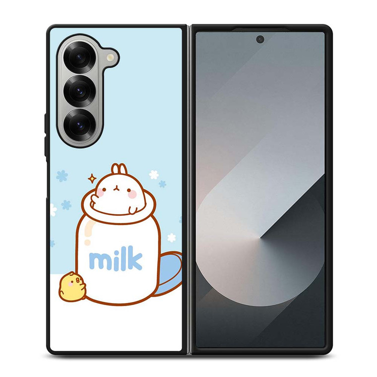 MOLANG RABBIT CARTOON Samsung Galaxy Z Fold 6 Case Cover