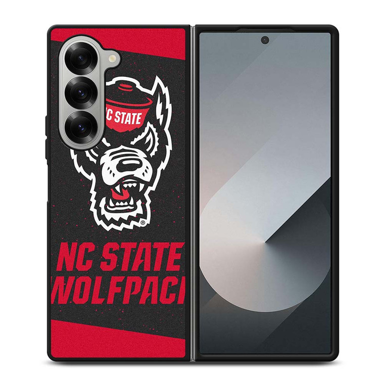 NC NORTH CAROLINA WOLFPACK FOOTBALL ICON Samsung Galaxy Z Fold 6 Case Cover