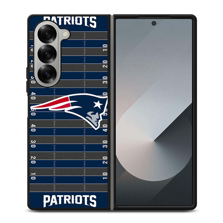NEW ENGLAND PATRIOTS FOOTBALL FIELD Samsung Galaxy Z Fold 6 Case Cover