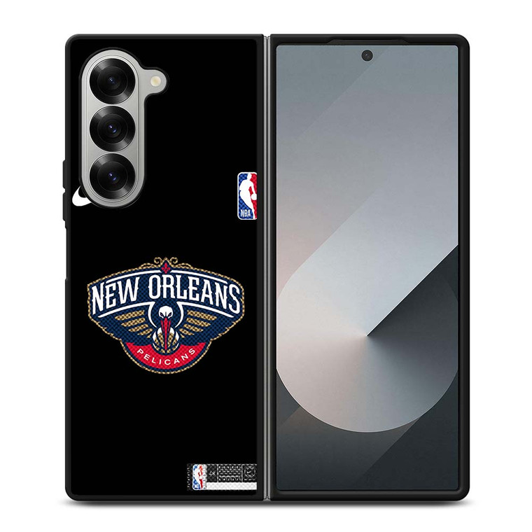 NEW ORLEANS PELICANS NIKE NBA BASKETBALL Samsung Galaxy Z Fold 6 Case Cover