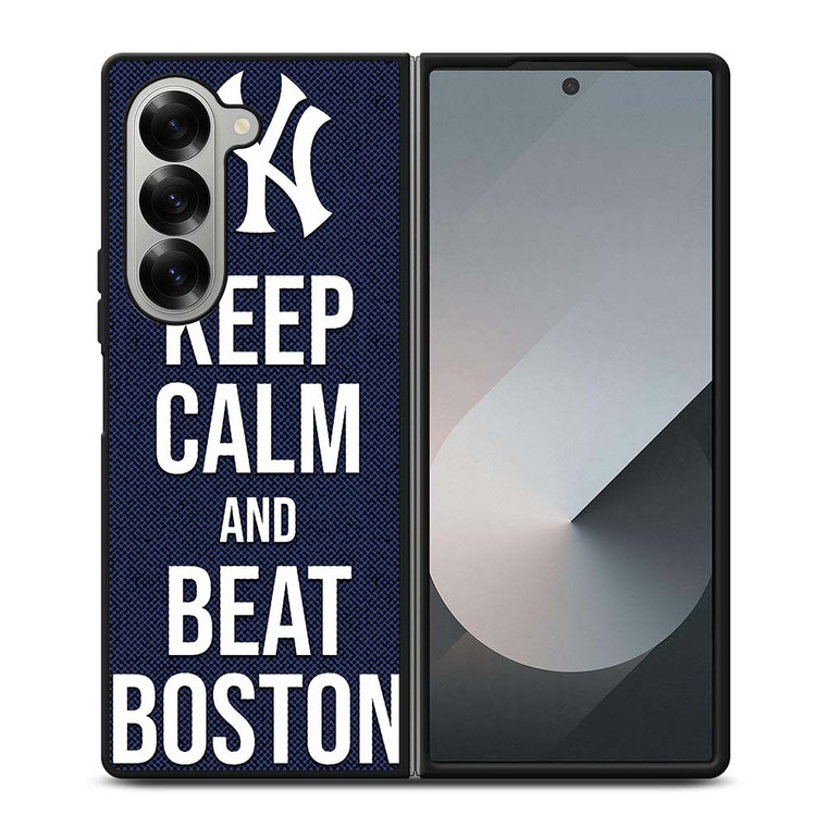 NEW YORK YANKEES MLB BASEBALL BANTER FANS Samsung Galaxy Z Fold 6 Case Cover