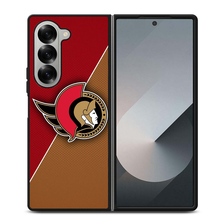 OTTAWA SENATORS NHL HOCKEY LOGO Samsung Galaxy Z Fold 6 Case Cover
