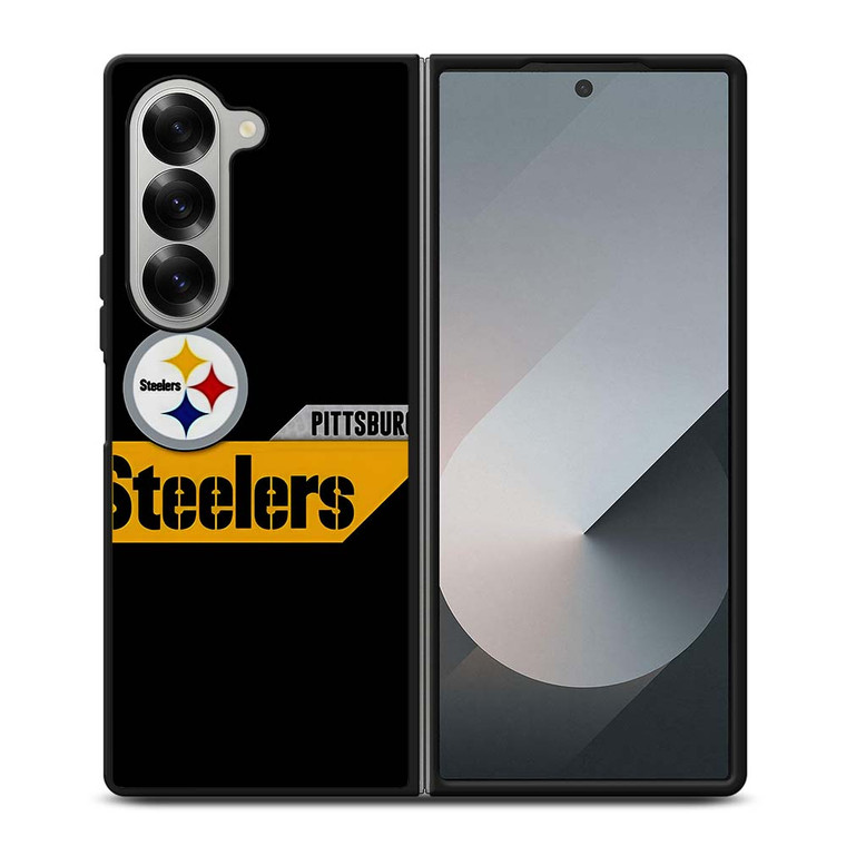 PITTSBURGH STEELERS FOOTBALL LOGO TEAM ICON Samsung Galaxy Z Fold 6 Case Cover