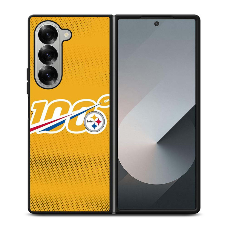 PITTSBURGH STEELERS FOOTBALL TEAM LOGO 100 Samsung Galaxy Z Fold 6 Case Cover