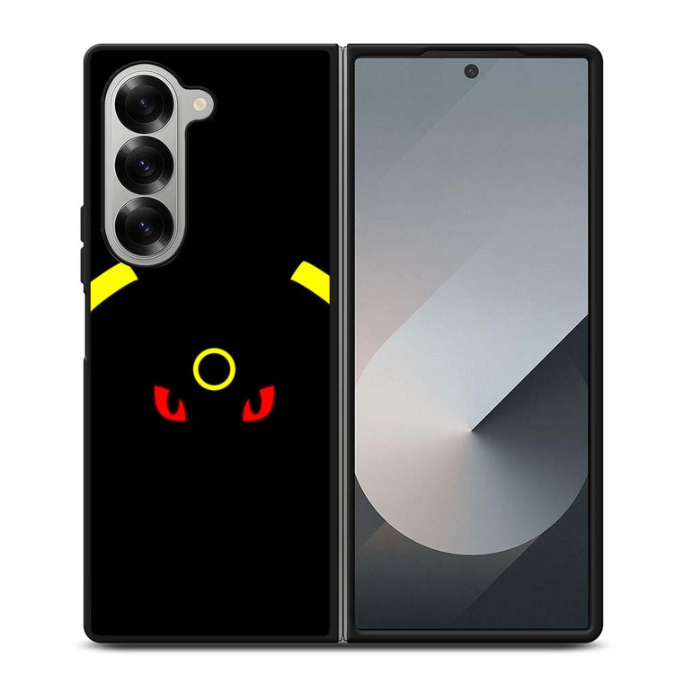 POKEMON UMBREON FLAT ICON Samsung Galaxy Z Fold 6 Case Cover
